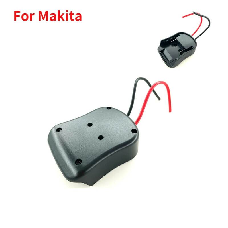 Adaptery baterii do Makita/Bosch/Milwaukee/Dewalt/Black & Decker/Ryobi 18V złącze zasilania uchwyt Adapter DIY 14 Awg przewody