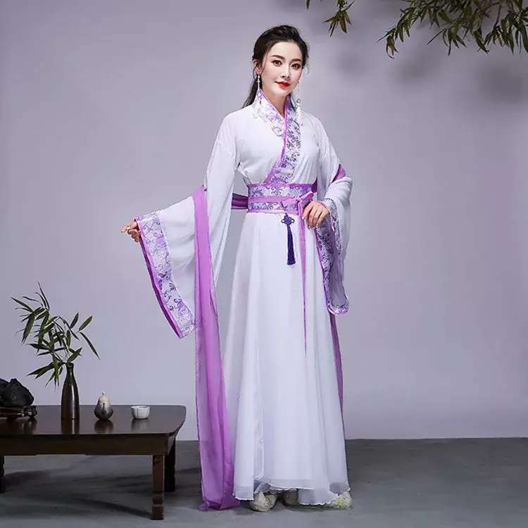 Antico Costume cinese fata Cosplay Hanfu vestito per le donne Vintage Tang Suit Hanfu nobile principessa Costume danza popolare nazionale
