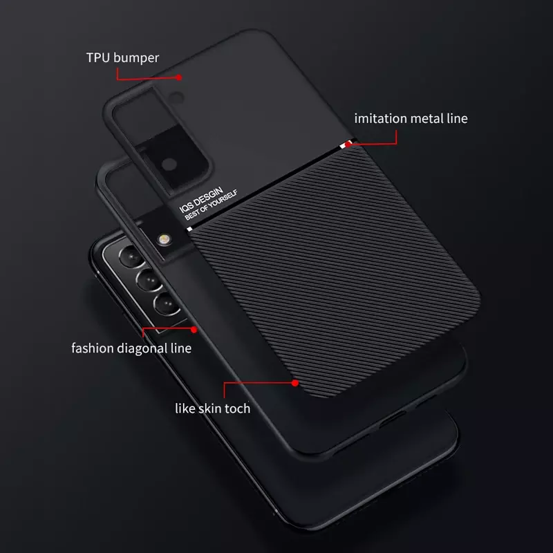 Magnetic Leanter Case For Samsung Galaxy S24 S23 S21 S22 Ultra Plus S20 FE A52 A53 A54 A55 S10 S10E S10Plus S 24 23 A 55 Cover