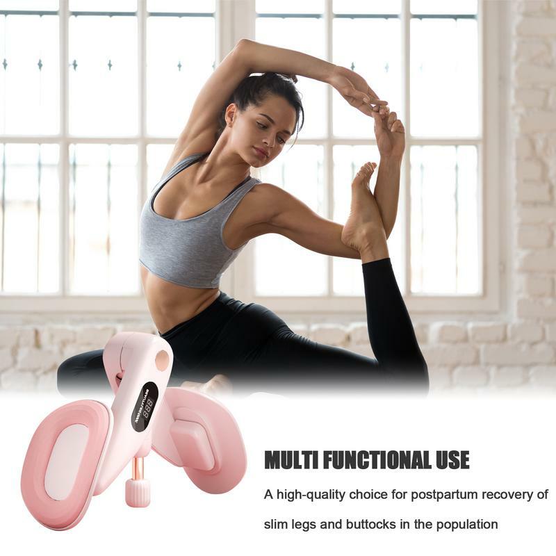 Thigh Exercise Equipment Thigh Exerciser Equipment With Counter Pelvic Floor Trainer Resistance Adjustable Thigh Machine For