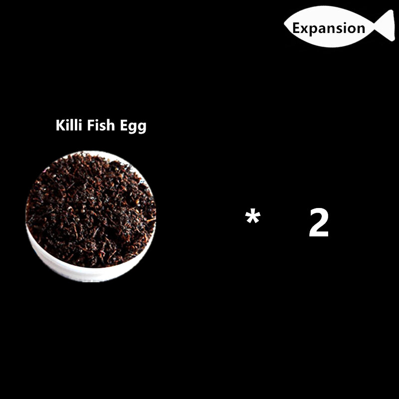 VaalPaev fai da te aggiornamento artigianale Set di espansione di base per uova di Killifish uova di caviale di pesce nella terra salamoia gamberetti giocattolo educativo per bambini