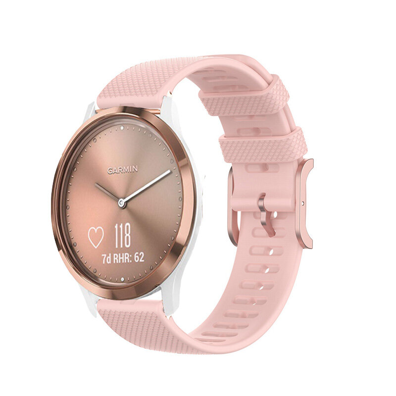 Silicon Horlogeband Voor Garmin Vivomove Hr/3/Vivoactive 4/3/Venu 2/Luxe/Stijl quick Release Horloge Band Strap
