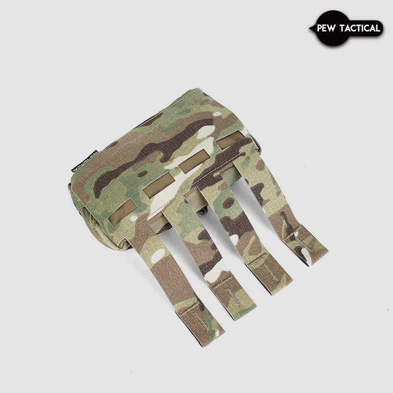 Outdoor Tactical Hunting Vest MOLLE Map Bag Chest Hanging Pouch Bag LV119 JPC2.0 Chest Extend Sundry Bag