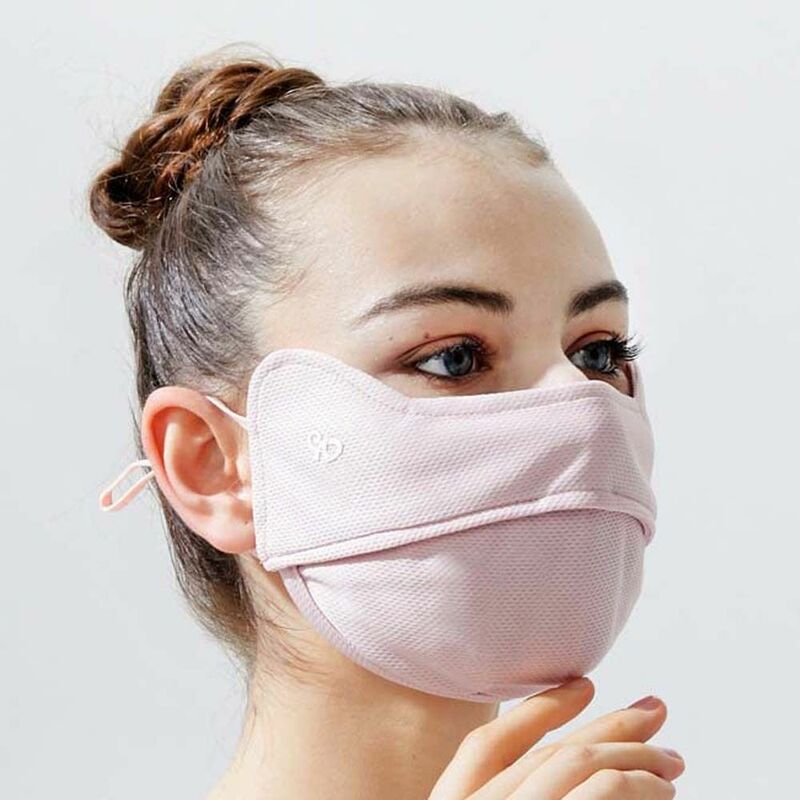 Face Shield Ice Silk Mask Soft Adjustable Anti-UV Face Cover Summer Face Cover Summer UV Protection Sunscreen Veil Sports