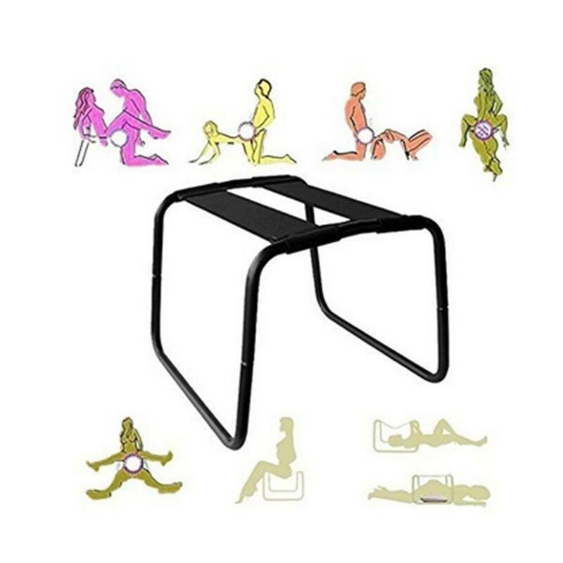 Sedia del sesso regolabile pieghevole mobili elastici portatili posizioni sessuali staffa per sedia di assistenza per il bagno della camera da letto