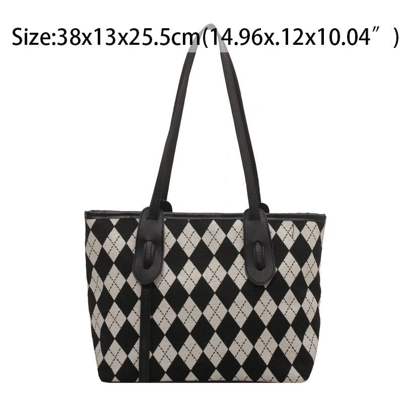 女性のための大容量合成皮革ハンドバッグ,茶色と黒の色,デザイナーブランドバッグ