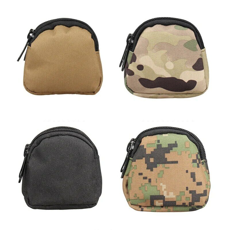 Manba-mini saco estilingue ao ar livre, portátil, camuflagem, tático, carteira zero