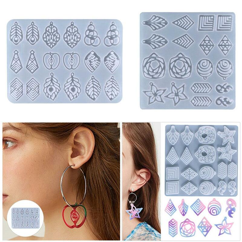 Silicone Resin Mould Casting DIY Jewelry Earring Earring Making