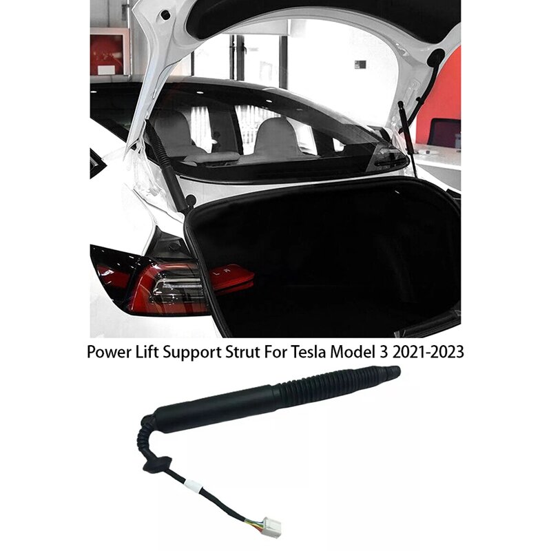 Suporte de elevação de energia do lado esquerdo ou direito do carro, Tesla Model 3, 21-23, tampa hidráulica da bagageira, espaçador do tronco, 1551488-99-B