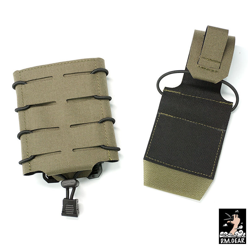 DMgear Tactical 5.56 7.62 Universal Magazine Pouch Fast Release Mag Carrier Airsoft Mag Pouches