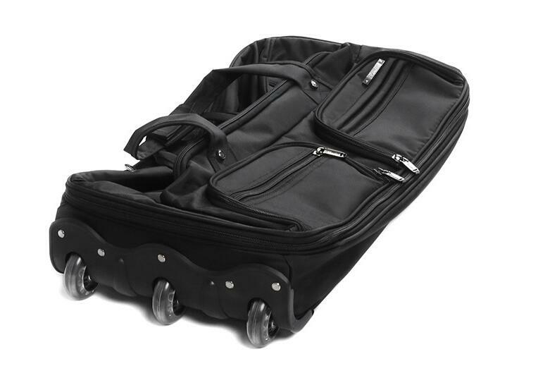 Tas bagasi Trravel Oxford 80L, koper berpergian bisnis dan berpergian tahan air untuk pria dan wanita