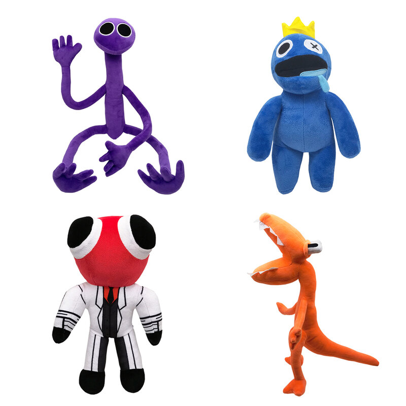Mainan Pelangi Teman 30Cm Boneka Lucu Animasi Monster Boneka Peran Kartun Permainan Boneka Mainan untuk Anak-anak Hadiah Natal