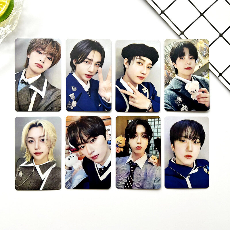 8PCS KPOP Kid 6th Anniversary SKZ’S MAGIC SCHOOL Lomo Cards New Album Card Photocards Postcards Fans Gifts Collect Souvenirs