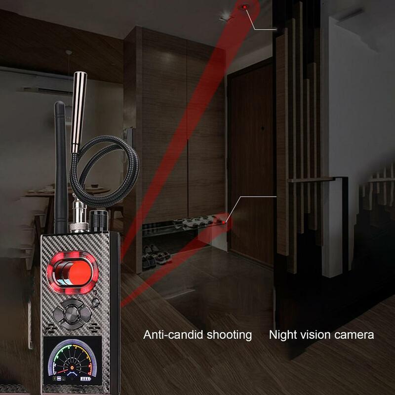 K99 Detector Rádio Freqency Signal Câmera Sem Fio Lente Gps Scanning Detector Multi-cena Detecção Segurança Proteção Ferramenta
