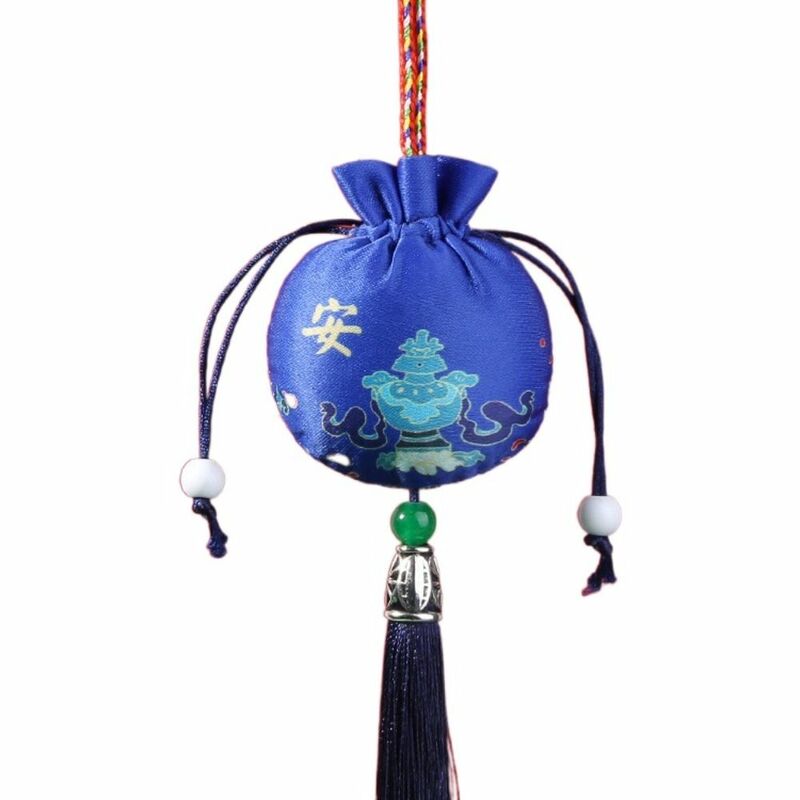 Женский саше с подвесным воротником, модное украшение для спальни в китайском стиле, саше, подарок на выпускной, однотонный Кошелек для монет для девушек