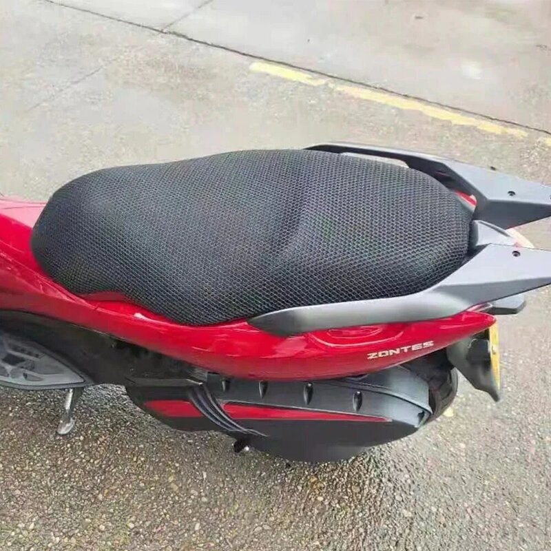 Respirável motocicleta Seat Cover, Almofada Capa para Zontes M310 ZT310-M 310M, Novo