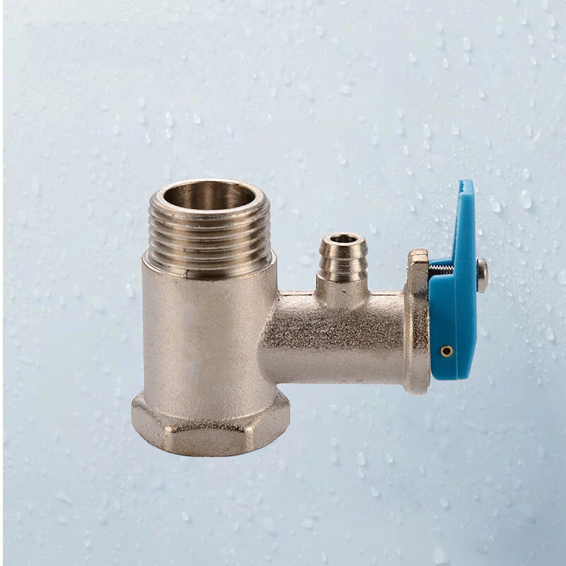 Filettatura maschio BSP da 1/2 "0.75MPA 0.8MPA valvola di sicurezza del regolatore di pressione in ottone sistema di riscaldamento dell'acqua elettrico parti dedicate