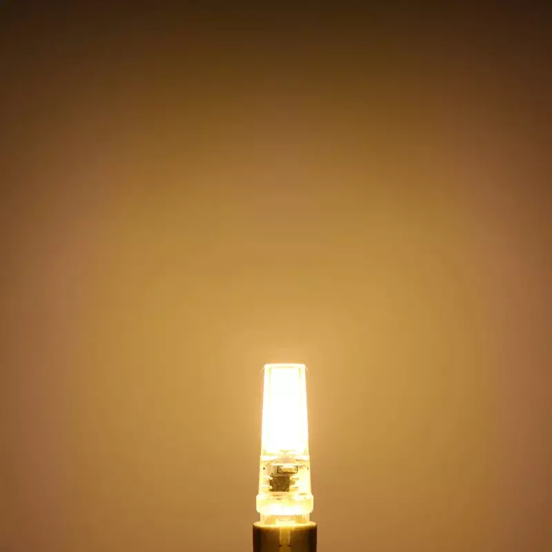 Lâmpadas ultra brilhantes do candelabro do halogênio, Lâmpada LED, AC, DC, 12V, 220V, 3W, 6W, COB Light, Substituir, Frio, Quente, Branco, E14, G4, g9, 30W, 60W, 10 PCes, lote