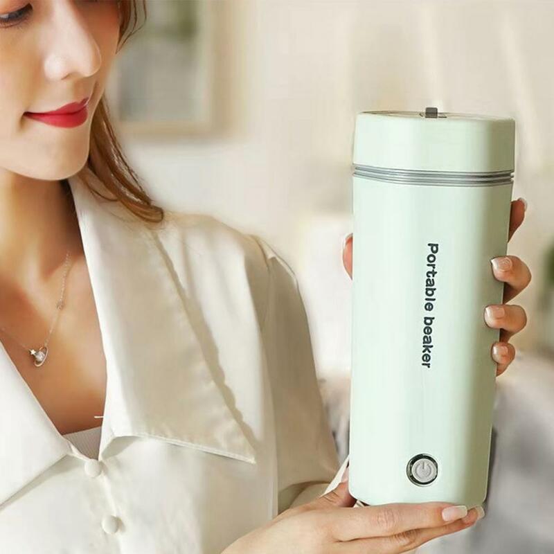 Water Heating Cup  Reliable Auto Shut-Off No Odor  Stainless Steel 12V/24V Smart Car Heating Mug for Travel