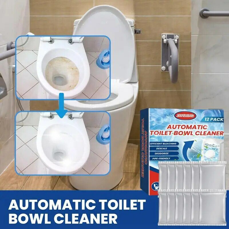 Kostka do toalety tabletki o przedłużonym uwalnianiu zbiornik toaletowy środki czyszczące do plam na mocz, żółty, szybki środek do czyszczenia plam z wybielaczem