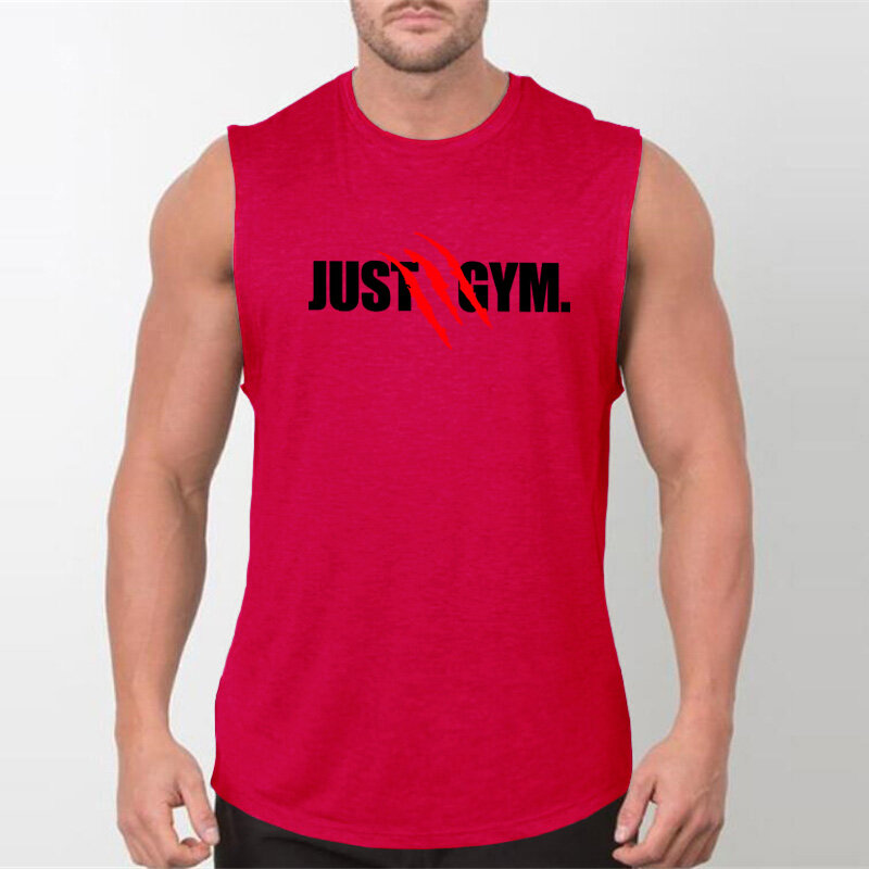 Modna odzież gimnastyczna do ćwiczeń marki Muscleguys koszulka bez rękawów czołowe męskie męskie kamizelka uwidaczniająca mięśnie sportowe do biegania