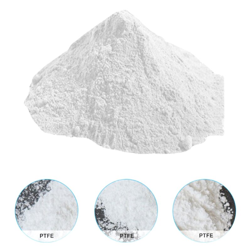 White PTFE Powder 50g 1.6 micron for Bicycle Chain Components Musical Instrument