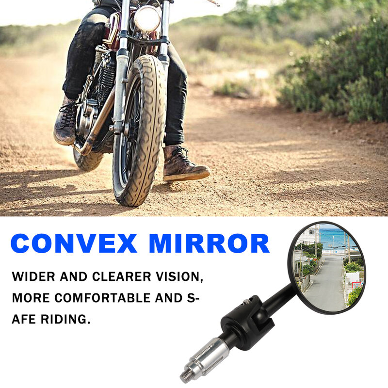 Боковое зеркало заднего вида для мотоцикла, мотоцикла, для Harley, Honda, Yamaha, Cruiser, Kawasaki, Suzuki, уличный спортивный велосипед