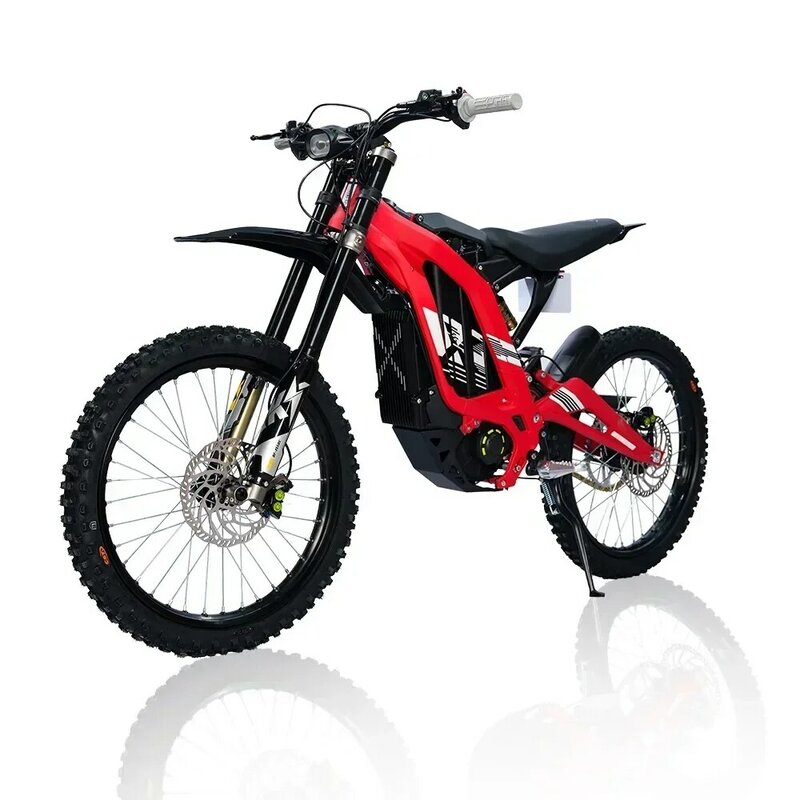 (Neuer Rabatt) 60v 6000w Fahrrad Mid Drive Elektro Dirt Bike Licht Biene x 38,5 ah Elektromotor rad Talaria Stachel e