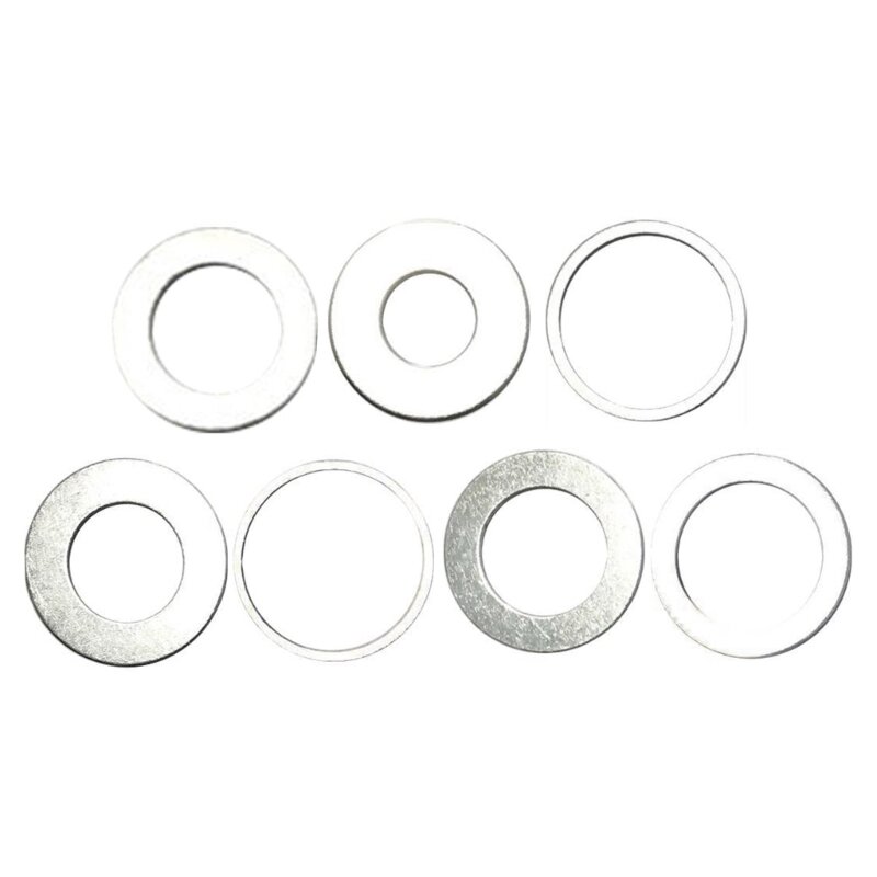 Anillos de reducción de hoja de sierra Circular K1KA, anillo de conversión de disco de corte de acero inoxidable de alta de 7