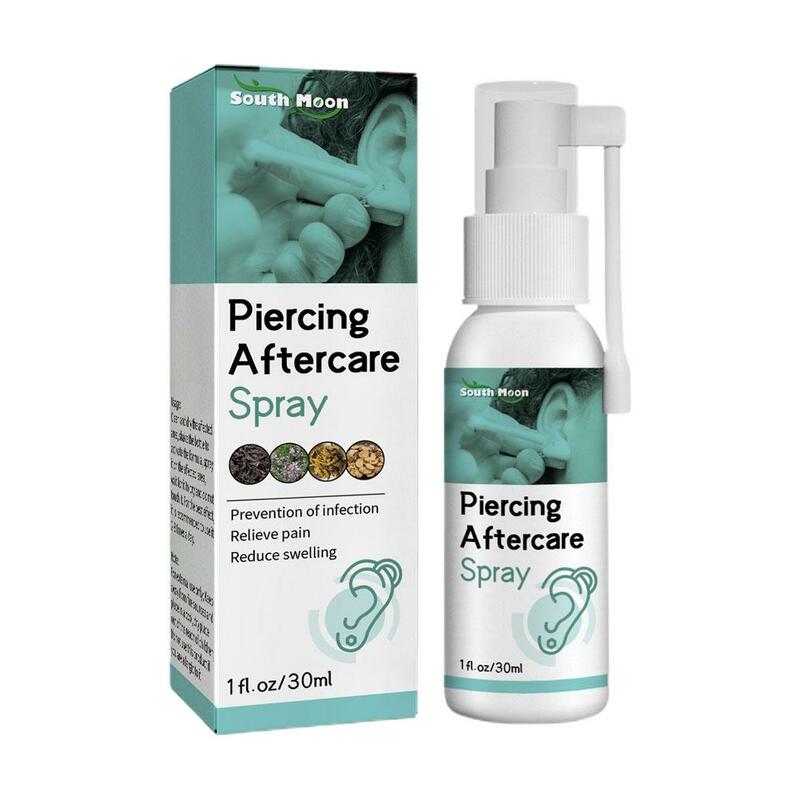 Piercing Aftercare Brinco Spray De Limpeza, Solução Eficaz, Suprimentos De Limpeza Para Limpar E Acalmem O Inchaço Da Pele Irritada