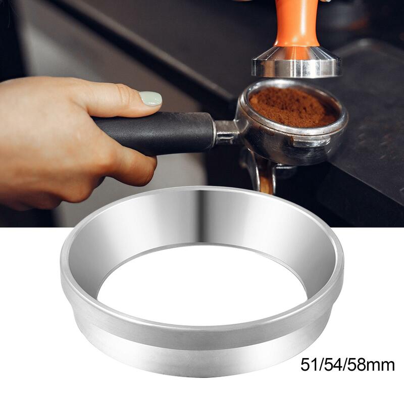 Espresso Dosing Funnel Durable Stainless Steel for Home Cafes Coffee Powder