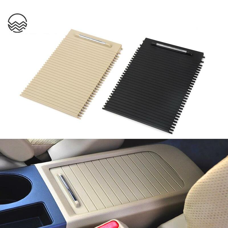 Car Center Console Drink Water Cup Holder Roller Shutter Panel Dust Cover Replacement For Honda RE1 RE2 RE4 CRV