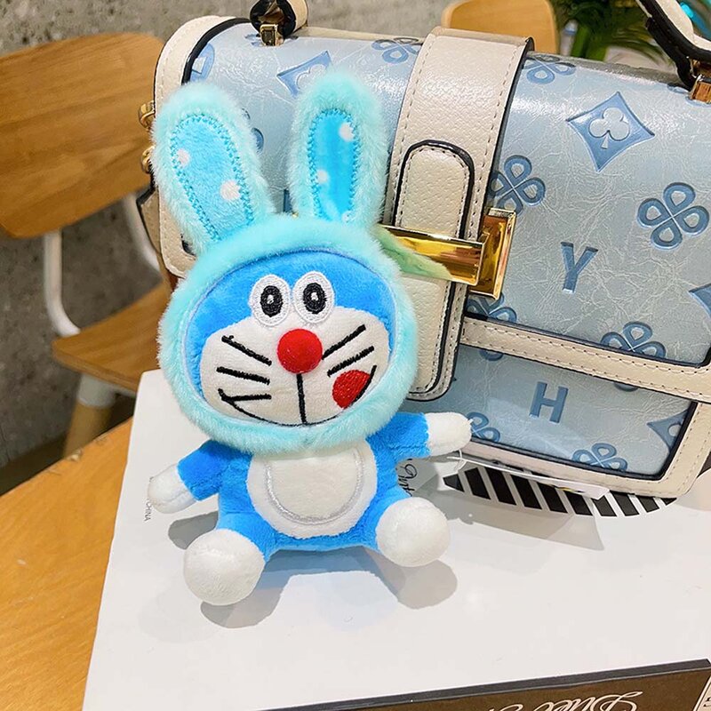 Hohe 15cm Anime Plüsch Stand by Spielzeug mich Doraemon Qualität schöne Katze Puppe weiches Stofftier Kissen für Kinder Mädchen Liebhaber Geschenke