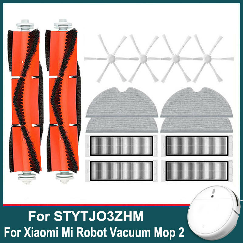 Cepillo lateral principal HEPA Filtro Mop Cloth para Xiaomi Mi Robot Vacuum Mop 2 STYTJ03ZHM Robot Aspirador Accesorios Repuestos