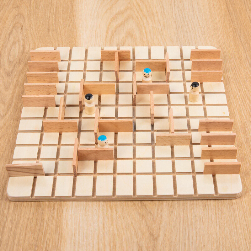 Quoridor gra planszowa Puzzle zabawki dwuosobowe śmieszne interakcja rodzic-dziecko gra Chase i interakceptuj grę bitwą prezenty