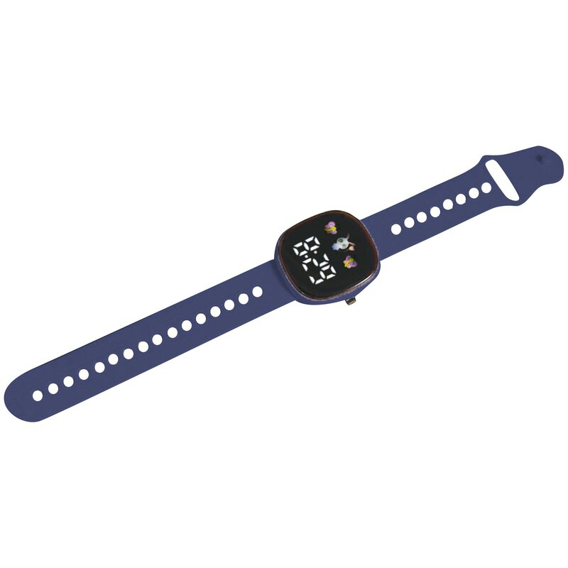 Zegarek dla dzieci nadaje się do uprawiania sportów na świeżym powietrzu zegarki elektroniczne ekran wyświetlany miesiąc cyfrowe zegarki na rękę montre