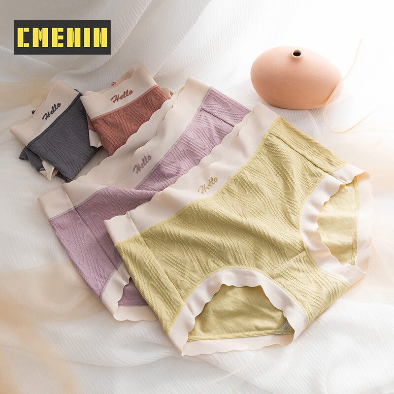 MiiOW – culottes en dentelle pour femmes, 4 pièces, Lingerie respirante, sous-vêtements Sexy, Style coréen, MM2419