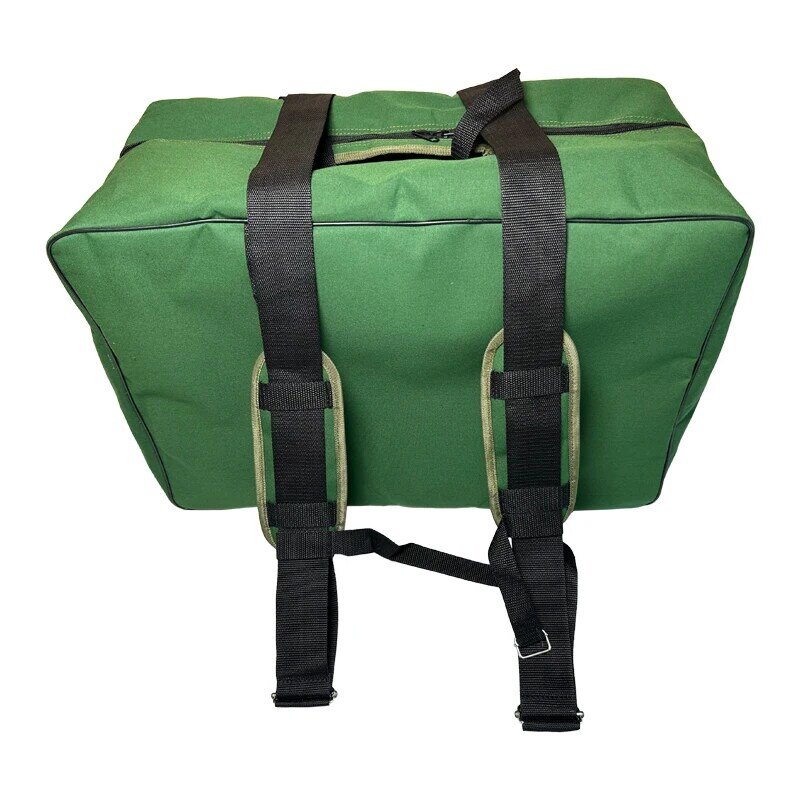 Total Station Backpack For Leica TS12/TS15/TS16 Total Station Box Survey Bag Green Soft Kit Handbag