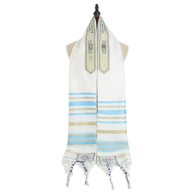 Szal Tallit modlitewny szal dla kobiet Tallit modlitewny szal mesjański Tallit modlitewny szal zaprojektowany w modlitwie z Izraela