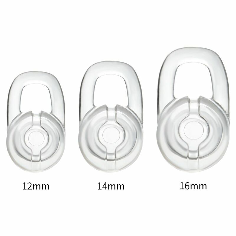 Przyjazne dla środowiska pokrowce na słuchawki Bluetooth elastyczne miękkie silikonowe poduszki na uszy douszne wkładki douszne