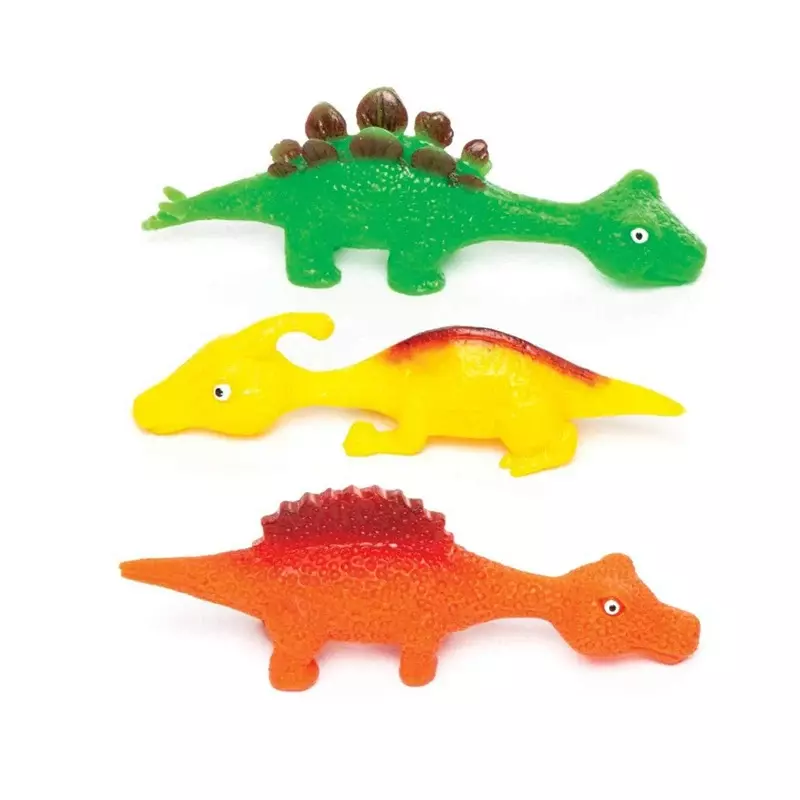 Kreatywny dinozaur zabawki na palec dzieci zabawny zwierzęta kreskówkowe niepokój odprężający strzelanie bawiące się zabawką katapulta z procy
