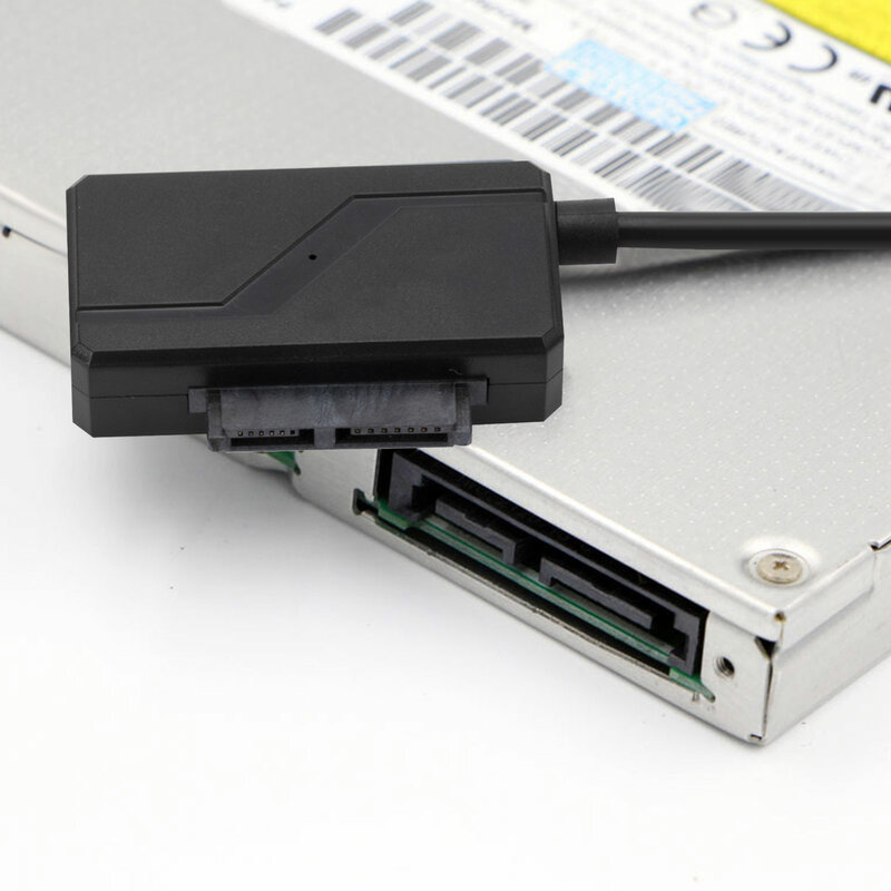 Câble adaptateur de lecteur optique, câble de Conversion usb 2.0 avec Protection de données hors ligne pour ordinateur portable 6p7p