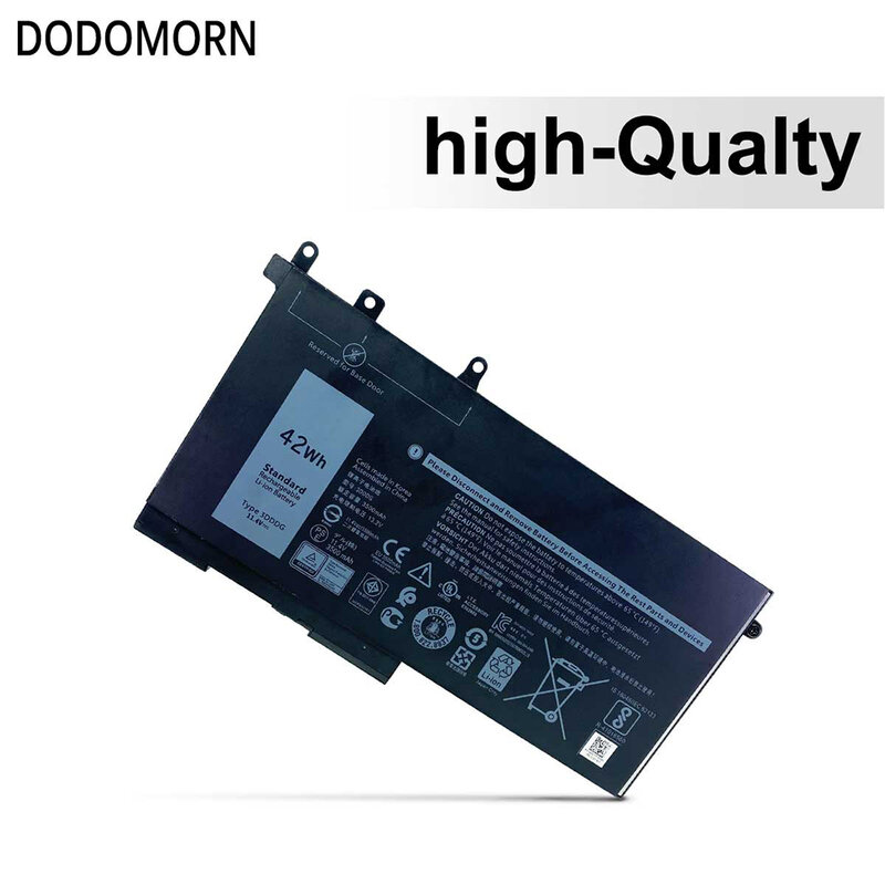 DDRD bateria do portátil para Dell Latitude 5280, 5288, 5480, 5580, 5490, 5590, 5590, 5491, 5591, 5495, 5488, M3520, M3530 Series, alta qualidade, 93FTF, 3