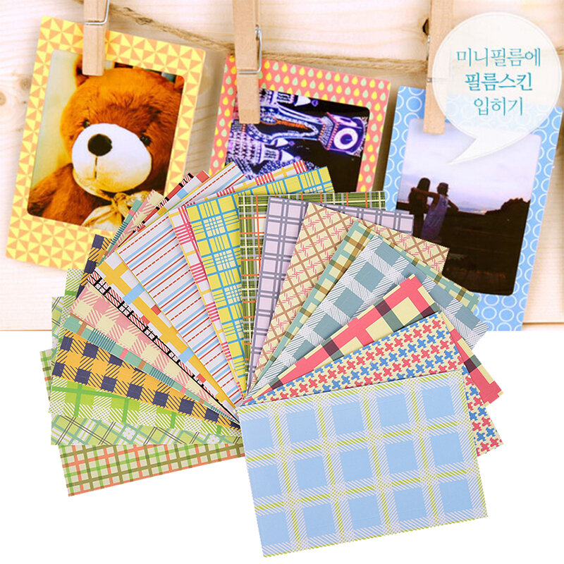 20 buah/pak stiker Korea stiker Album foto buku harian lucu stiker kreatif