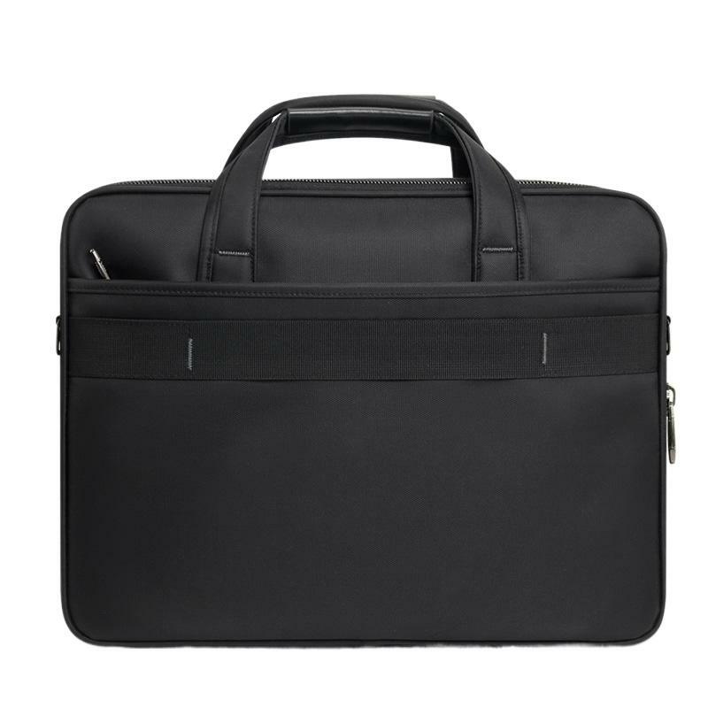 Valigetta da uomo Oxford di grande capacità borsa per Laptop impermeabile da 15.6 pollici borsa per File a mano da lavoro borsa a tracolla moda