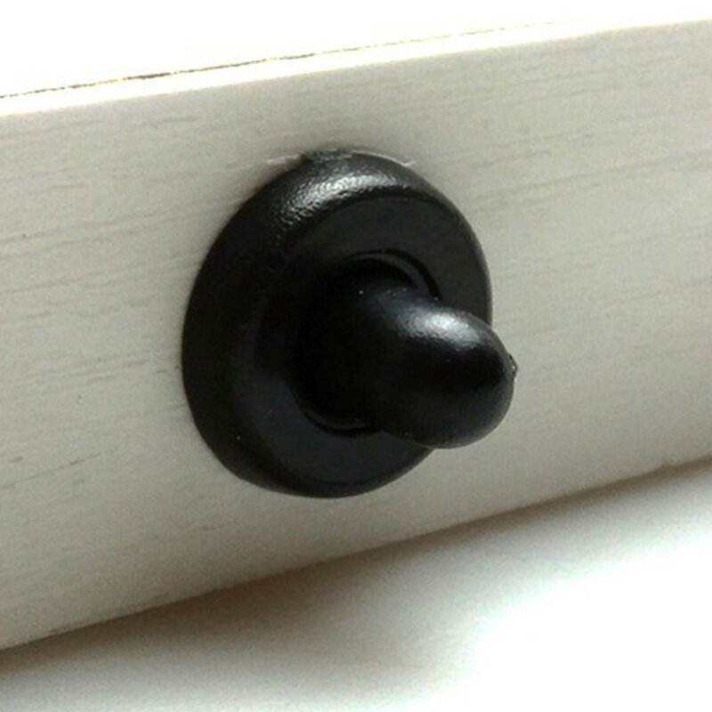 Perni a molla pratici e durevoli di alta qualità persiana bianca 8cm fori neri per l'apertura di 7cm vecchio acciaio laminato