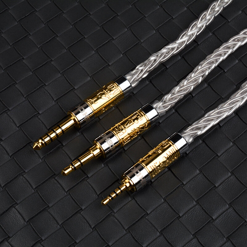 NICEHCK MoonGod-Cable HIFI Chapado en plata Furukawa, Cable de cobre para auriculares IEM 3,5/2,5/4,4 MMCX/2Pin/N5005, para rendimiento 5, valor