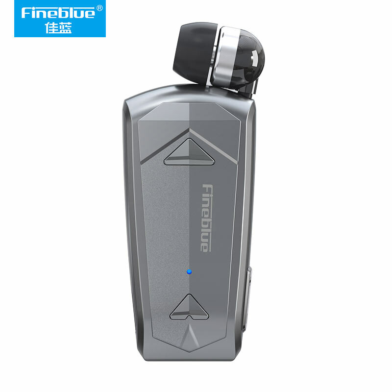 جديد Fineblue F520 سماعة أذن صغيرة لاسلكية قابل للسحب المحمولة بلوتوث 5.3 سماعة المكالمات تذكير الاهتزاز الرياضة تشغيل سماعة
