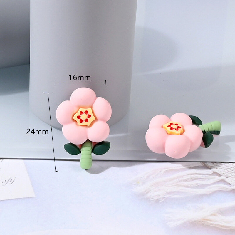ดอกไม้ DIY Crafting วัสดุผมแถบ Supplie เครื่องประดับ Charm จี้ Embellishments Handmade ตกแต่งขายส่ง