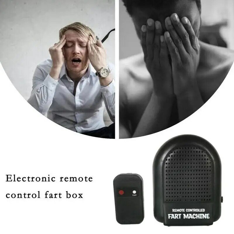 Electronic Fart Sound Machine Remote Control Prank Noise Maker RC Farting Box For Trick Spoof Gifts For Christmas Funny Presents